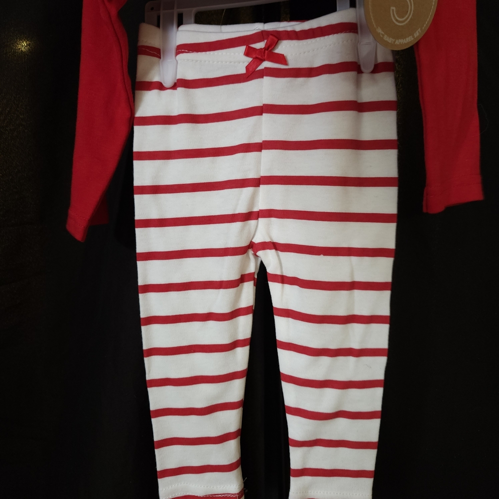 Luvable Friends Red Kids Matching Set - Picture 5 of 5